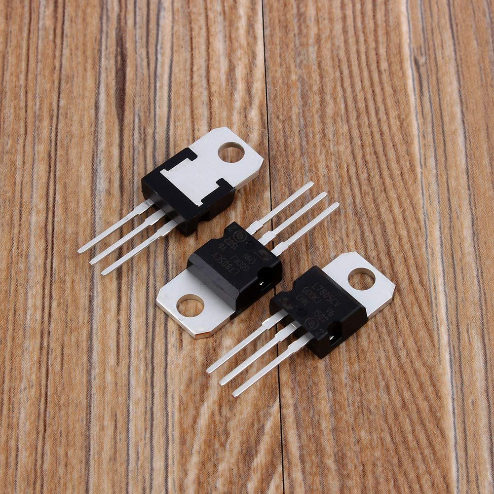 Amazon.co.jp: 電圧レギュレータキット 卸売 10個/ロット L7805 Lm7805